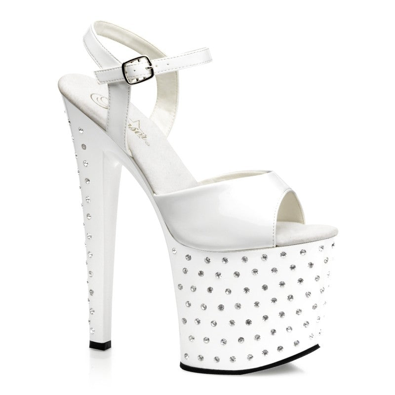 Gogo Plateau Sandaletten mit Strass
