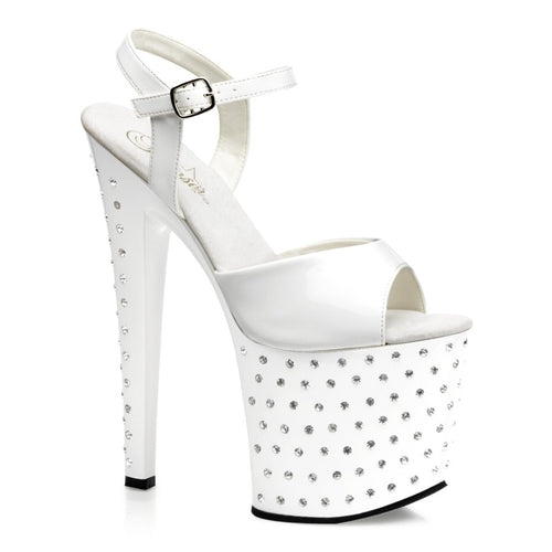 Gogo Plateau Sandaletten mit Strass