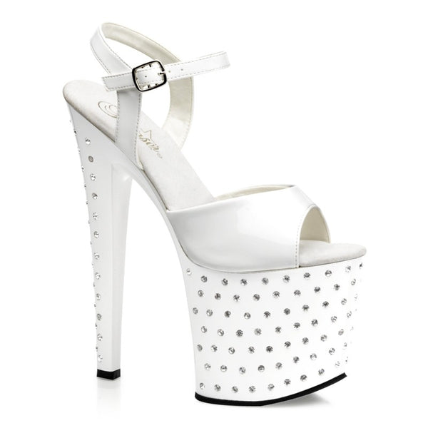 Gogo Plateau Sandaletten mit Strass