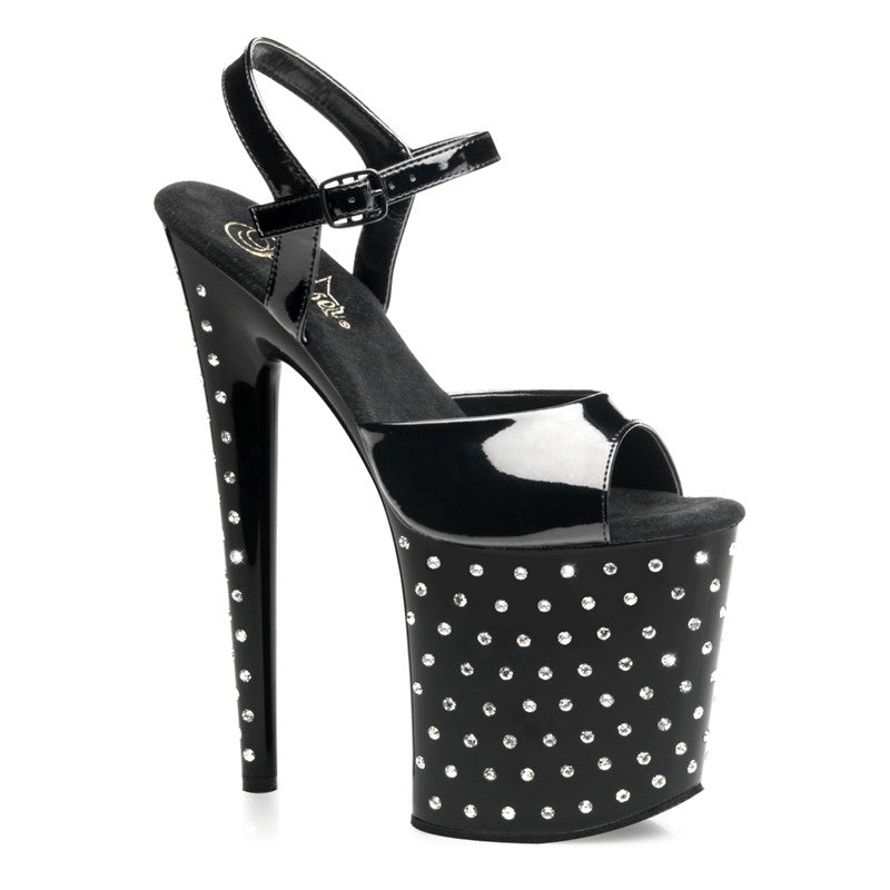 Pleaser Sandaletten mit Strass
