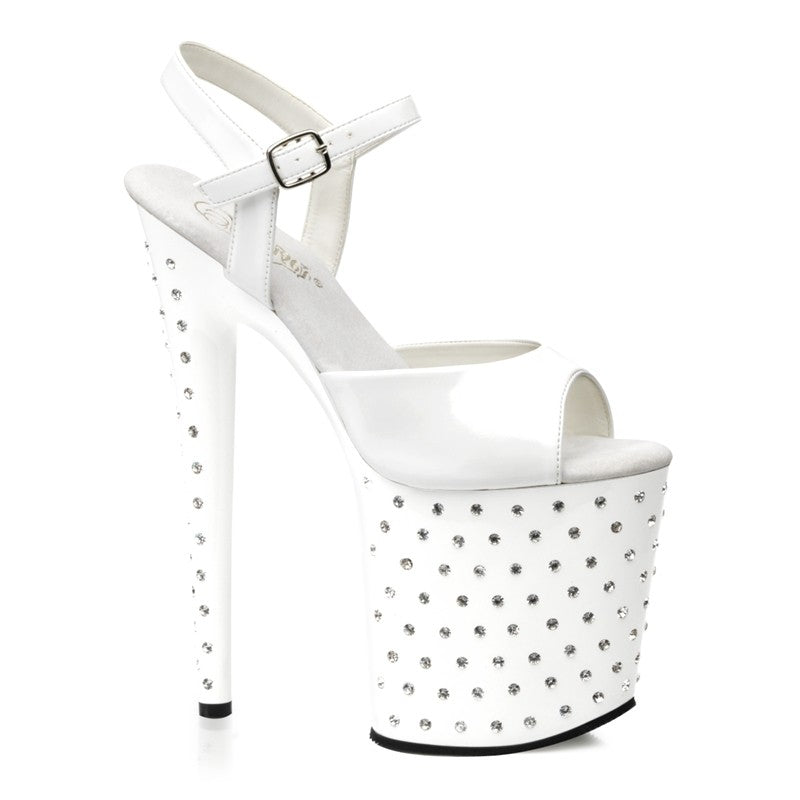 Pleaser Sandaletten mit Strass