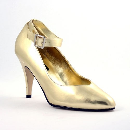 Klassische Pumps mit Fesselriemchen