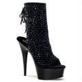 Open-Toe / Back Plateau Stiefelette