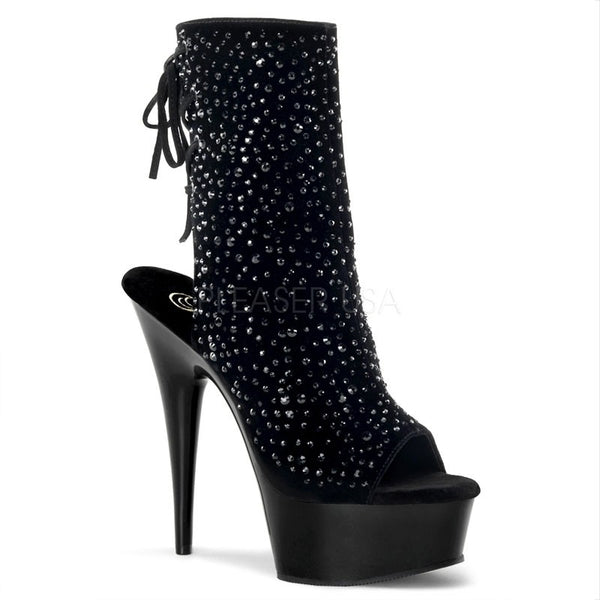 Open-Toe / Back Plateau Stiefelette