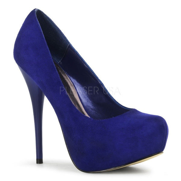 Luxus Velour-Leder Pumps - Pleaser