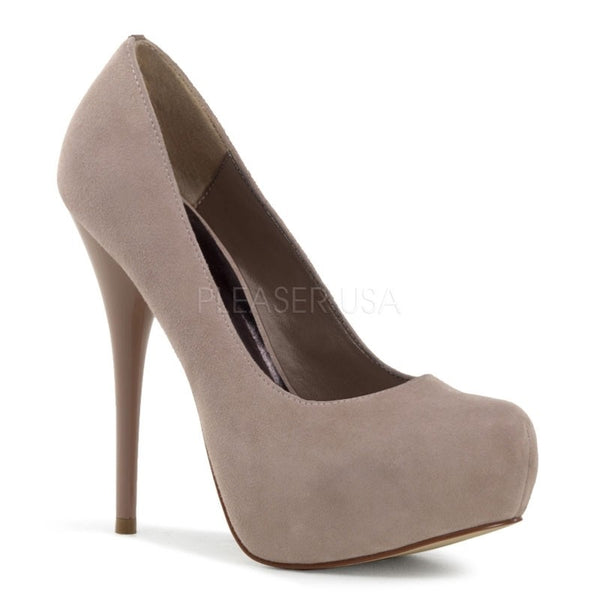 Luxus Velour-Leder Pumps - Pleaser