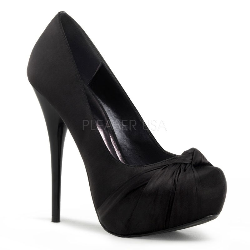 Luxus High-Heel Satin-Pumps