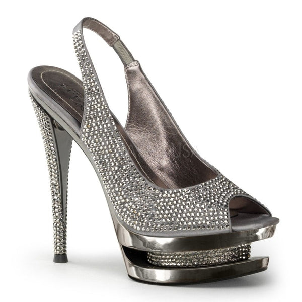Luxus Double-Platform Sling-Pumps