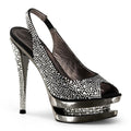 Luxus Double-Platform Sling-Pumps