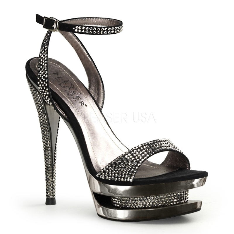 Luxus Double-Platform Sandaletten - Pleaser