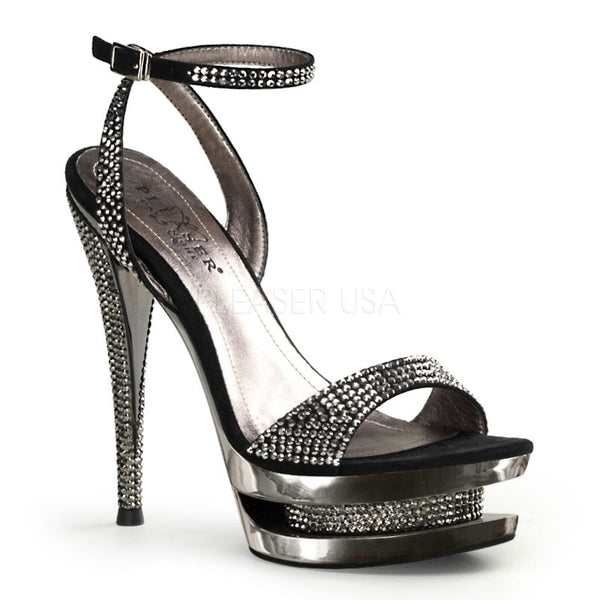 Luxus Double-Platform Sandaletten - Pleaser