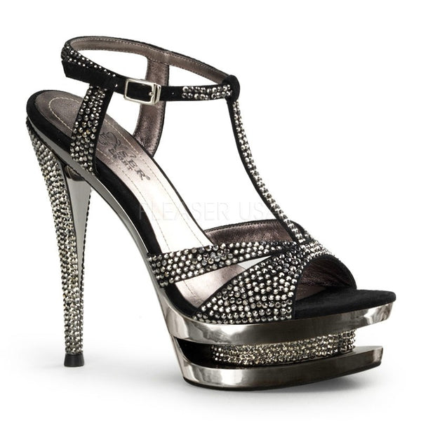 Luxus Double-Platform Sandaletten - Pleaser