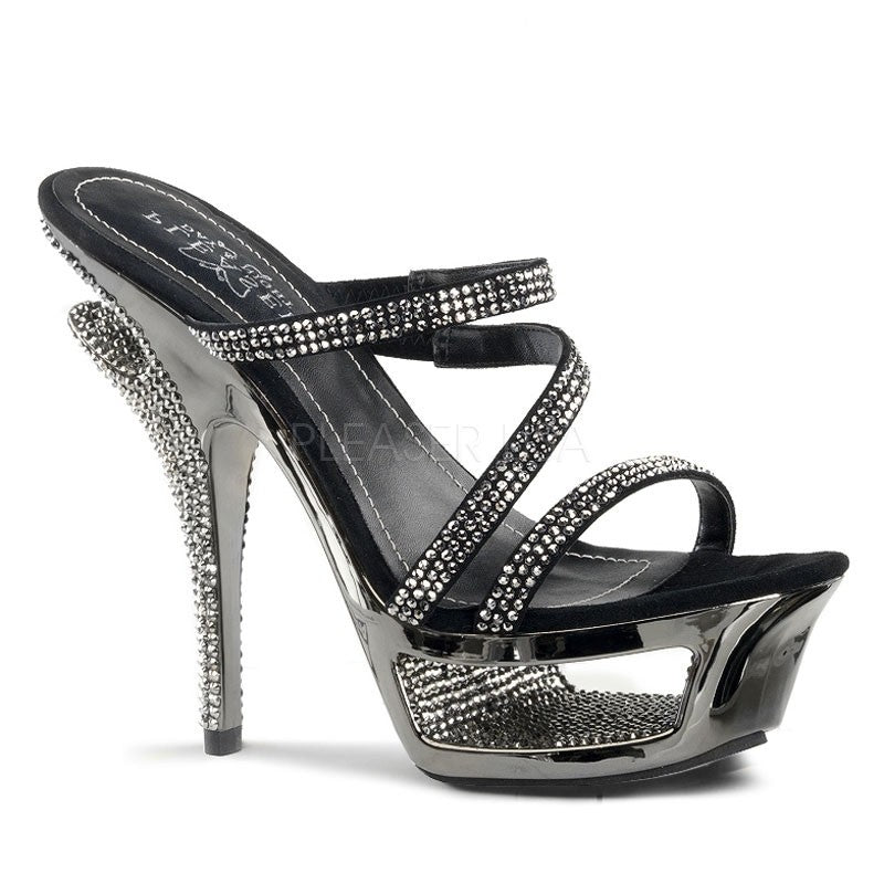 Luxuriöse Cut-Out-Plateau Design Sandalette