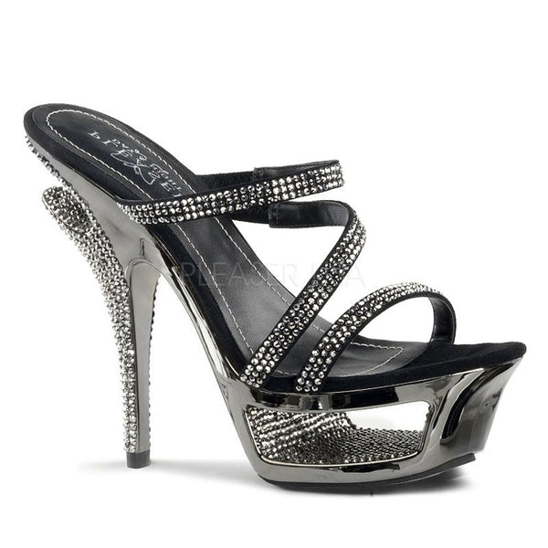 Luxuriöse Cut-Out-Plateau Design Sandalette