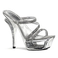 Luxuriöse Cut-Out-Plateau Design Sandalette