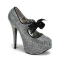 Plateau-Pumps Strass