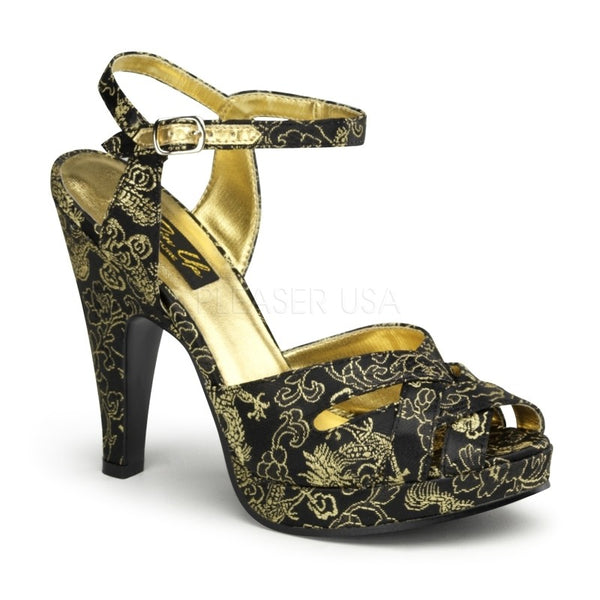 Open Toe Pin Up High Heel Sandaletten