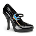 Ausgefallene Mary Jane High Heel Pin Up Pumps