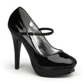 Sexy Peep Toe Mary Jane High Heel Pumps