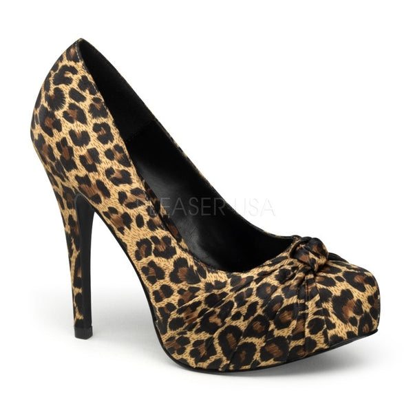Sexy High Heel Plateau Pumps Leopard