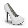 Promi Pumps Lack weiss