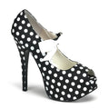 Heels Peep-Toe Satin