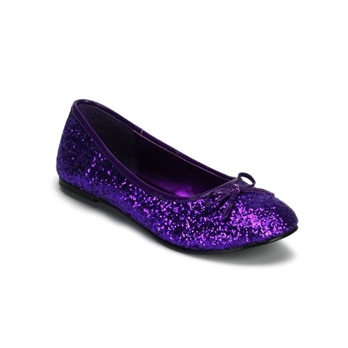 Slipper mit Glitter-Oberfläche