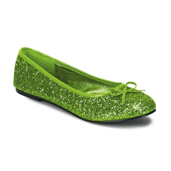 Slipper mit Glitter-Oberfläche