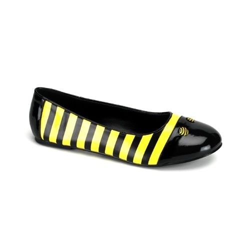 Flache Bienchen-Muster Slipper
