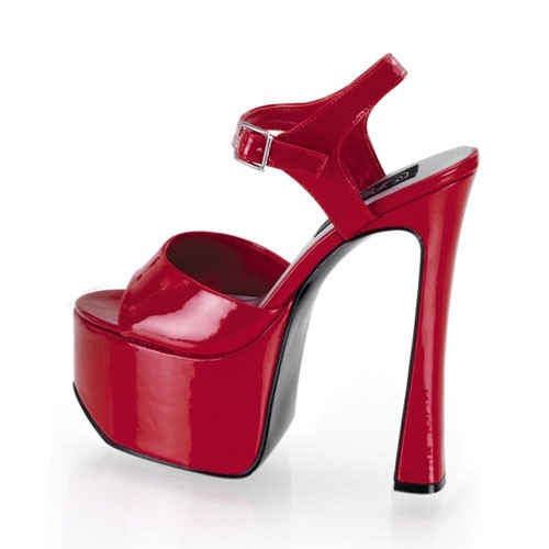 Hohe Plateau Sandalette von Pleaser
