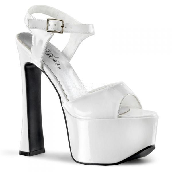 Hohe Plateau Sandalette von Pleaser