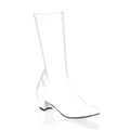 Mädchen Lackstiefel - Lack Weiß