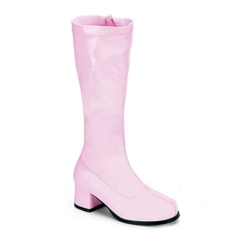 Mädchen Lackstiefel - Baby Pink