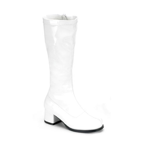 Mädchen Lackstiefel - Weiss