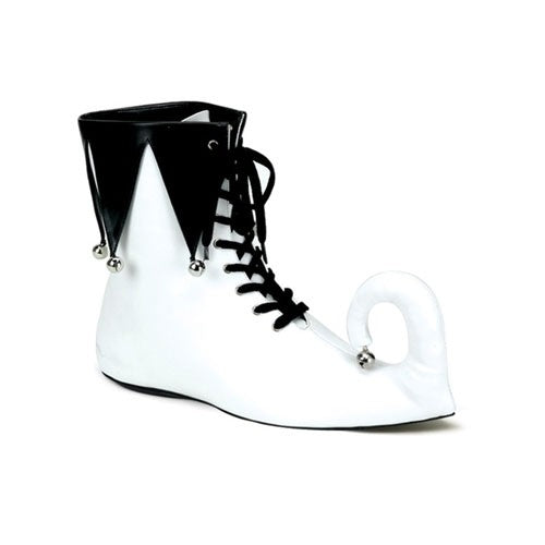 Schuhe mit Glöckchen - Weiss / Schwarz
