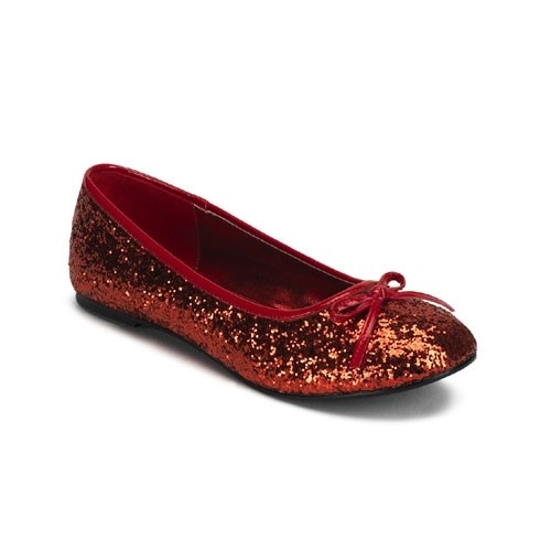 Slipper mit Glitter-Oberfläche