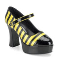 Plateau-Pumps im Bienen-Style