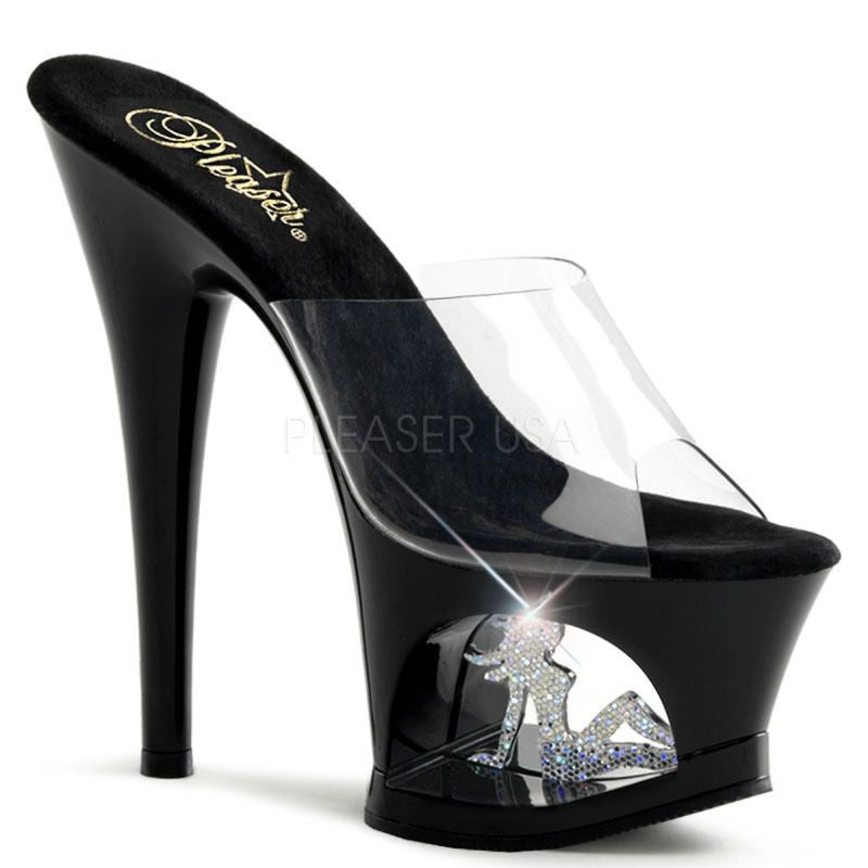 Sandalette mit Lady in Plateausohle