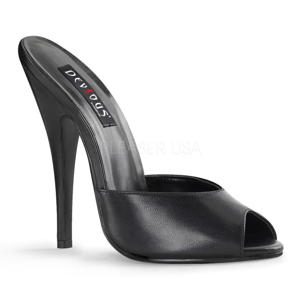 Peep Toe High Heel Pumps DOMINA-101 aus Leder