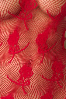 Bodystocking ouvert mit sexy Netzstruktur