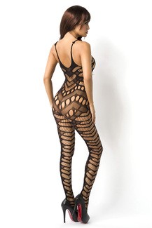 Bodystocking ouvert mit sexy Netzstruktur