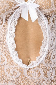 Verspielter Bodystocking ouvert