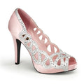 Strass-Pumps rosa