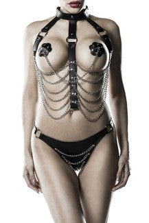 3-teiliges Kettenharness-Set von Grey Velvet