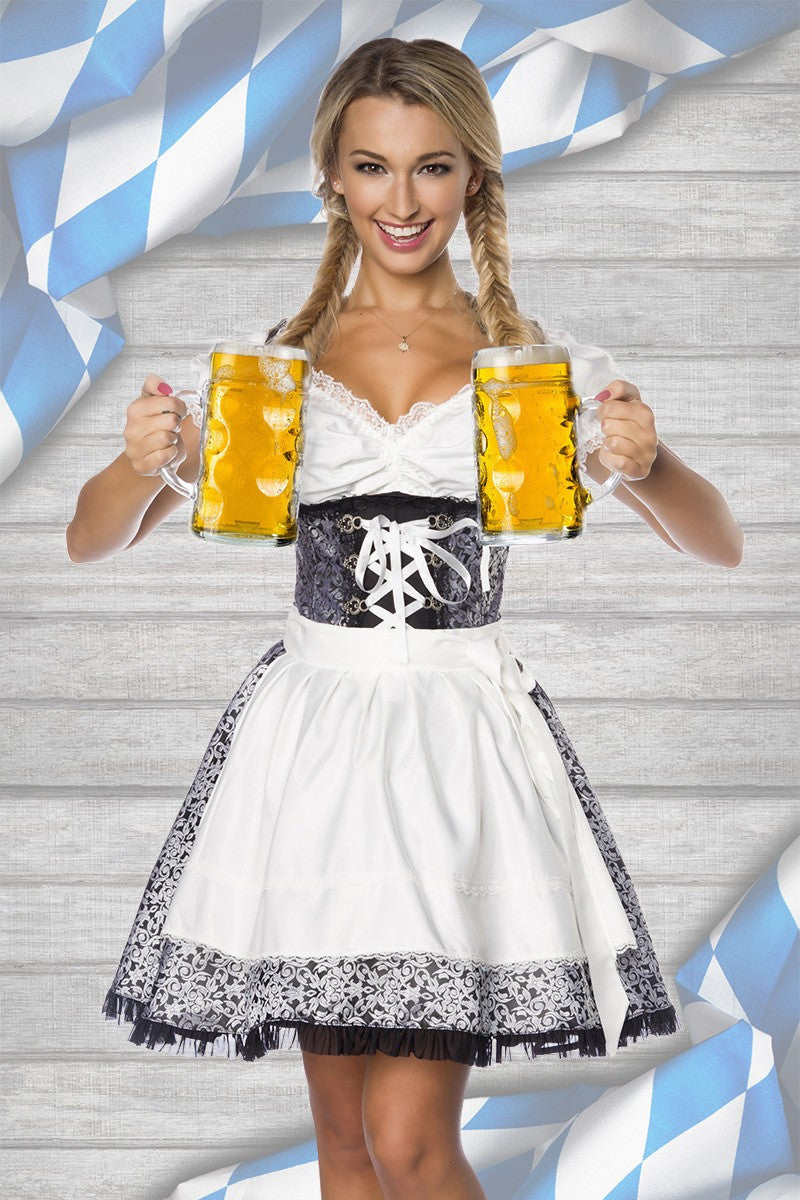 Premium Bluse & Dirndl aus edlem Jacquard