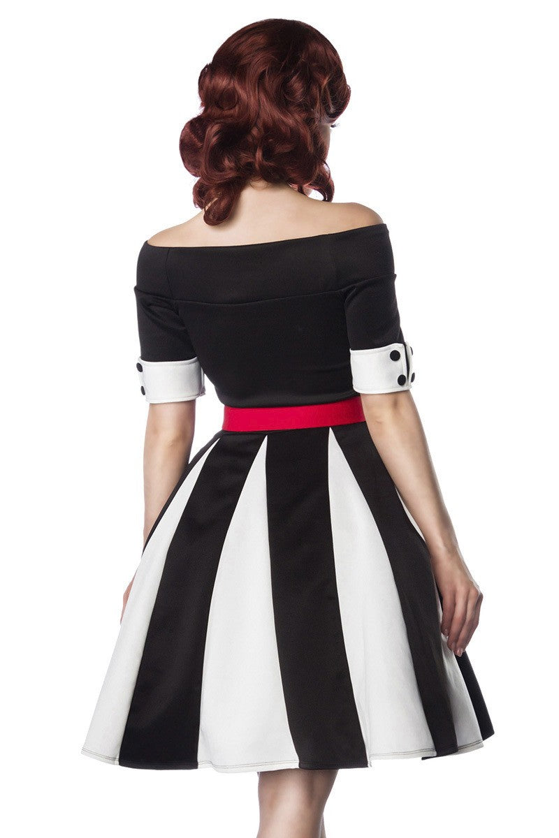 Godet-Kleid