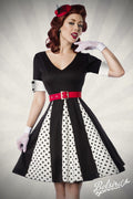 Godet-Kleid