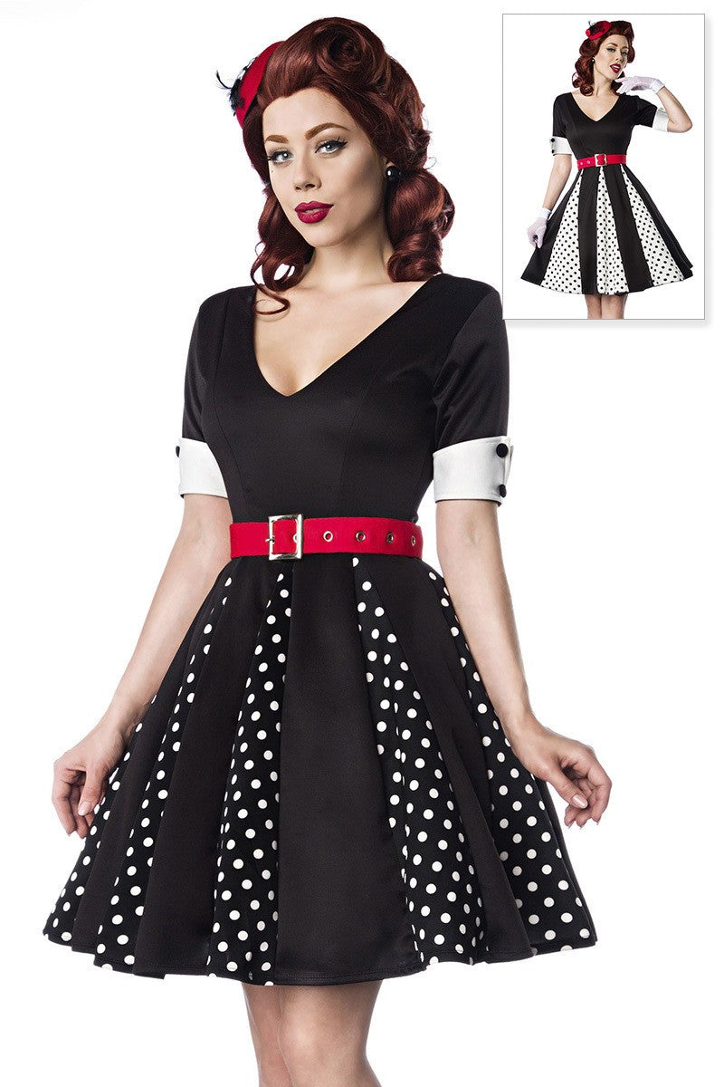 Godet-Kleid