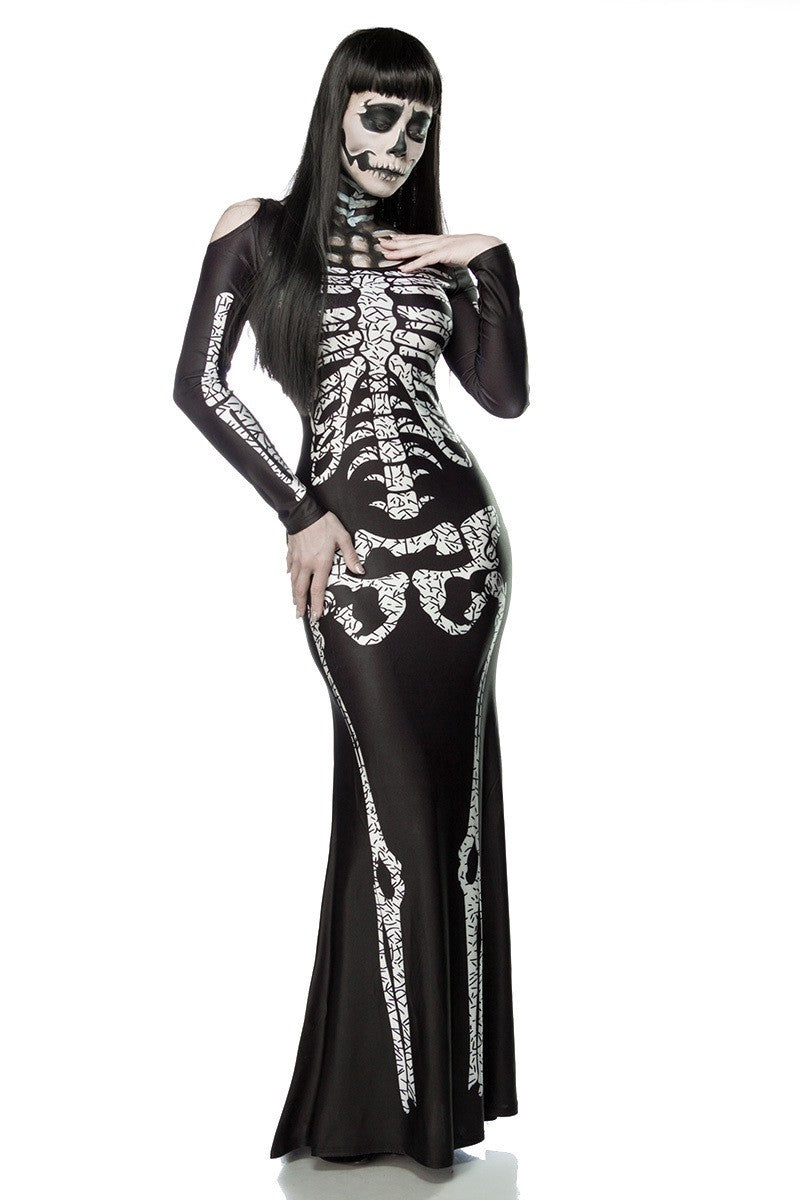 Skelett-Kostüm: Skeleton Lady