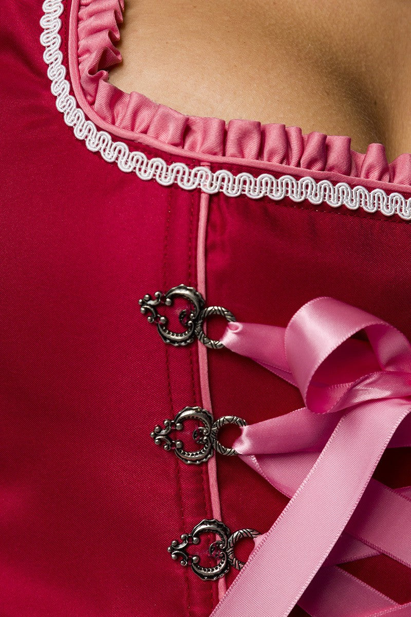 Premium Dirndl aus edlem Jacquard Stoff